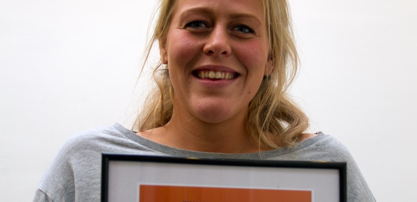 Evelyn Bolli Hyldbakk er Årets Lærling for 2014 i Skanska Norge Evelyn Bolli Hyldbakk er Årets Lærling for 2014 i Skanska Norge