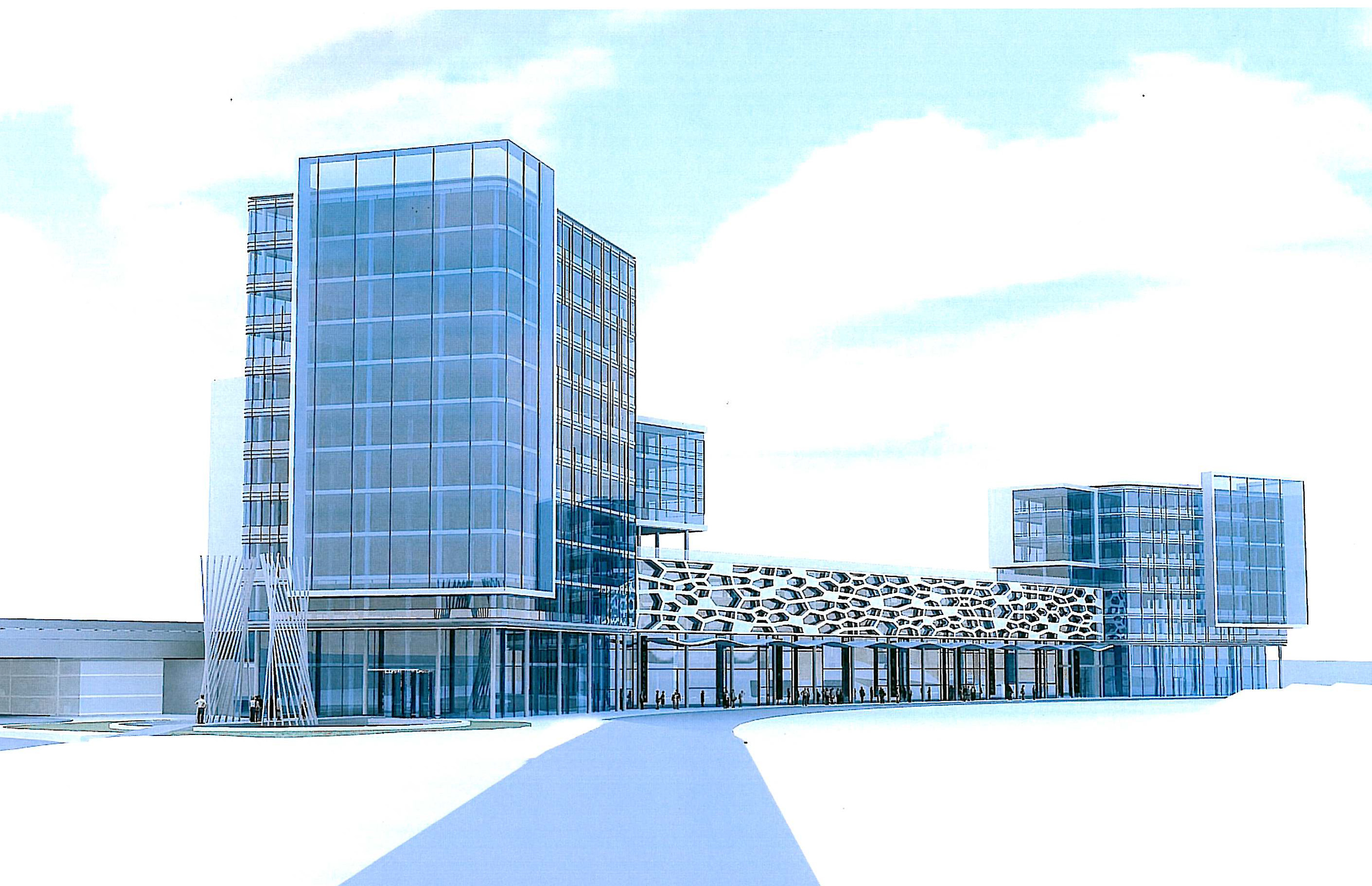 Skisse Skøyen bygg B