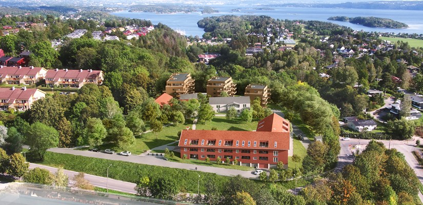 Nedre Bleiker Gård. Illustrasjon: Eve Images Nedre Bleiker Gård. Illustrasjon: Eve Images