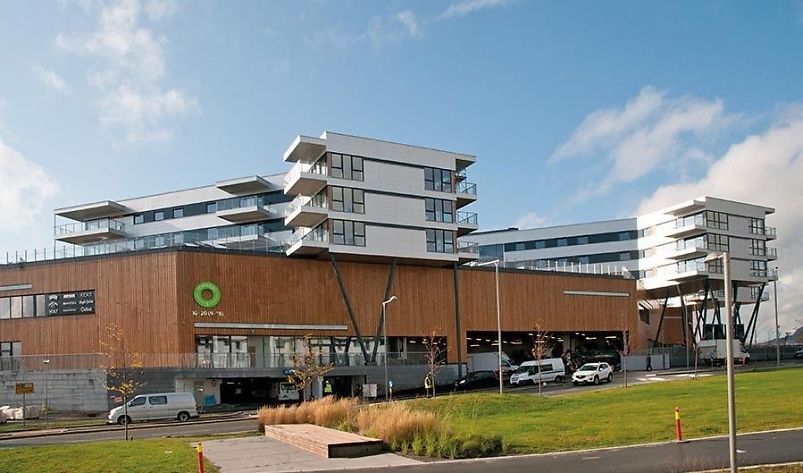 Fornebu kjøpesenter; foto Byggeindustrien