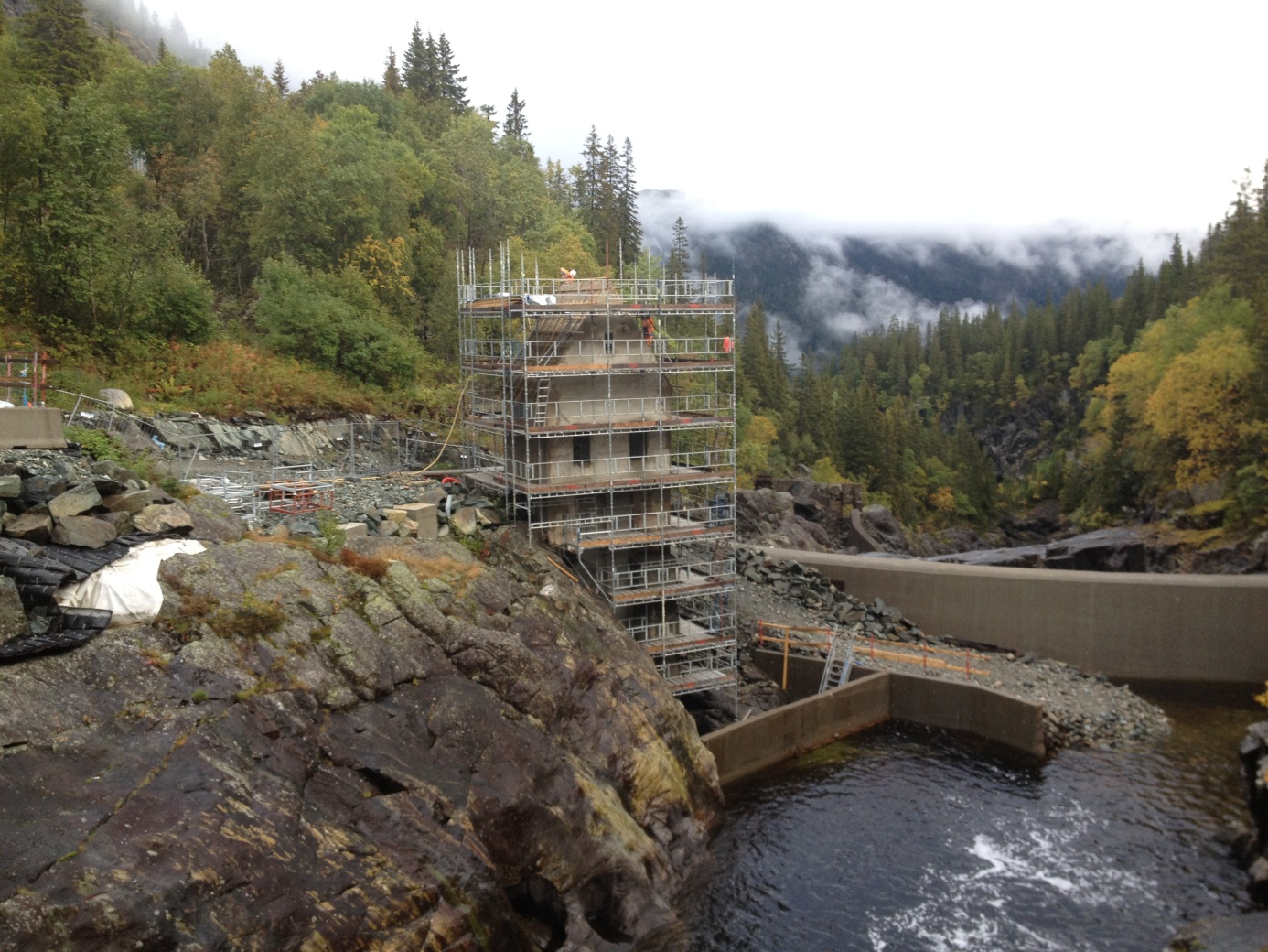 Rehabilitering av tappehus på Krokan