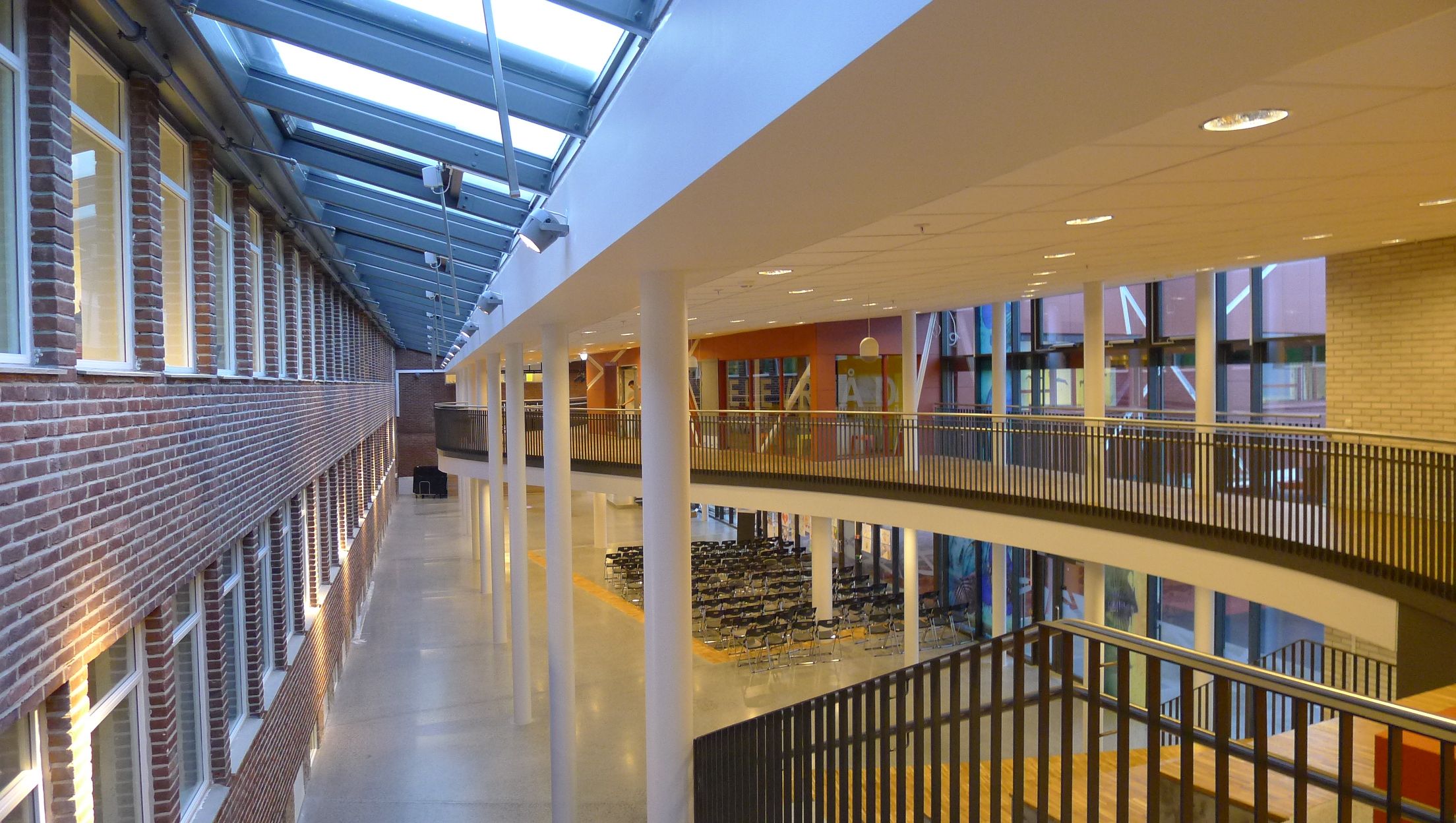 Trapperom med oversikt