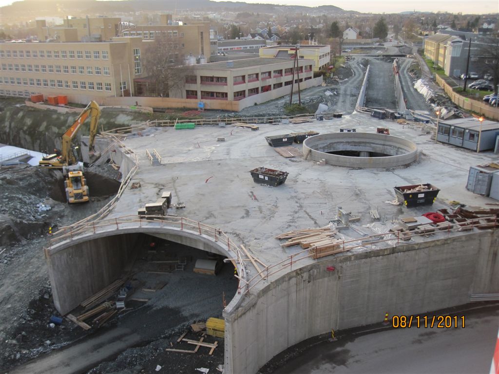 Strindheim under arbeid - mot sør
