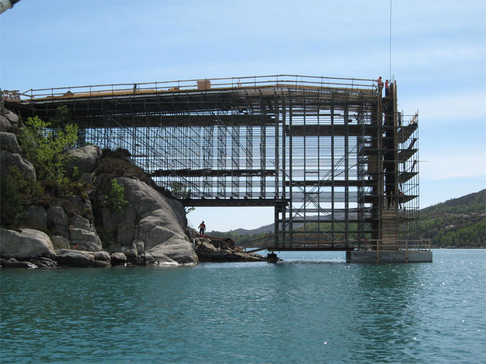 Spennet i forskaling