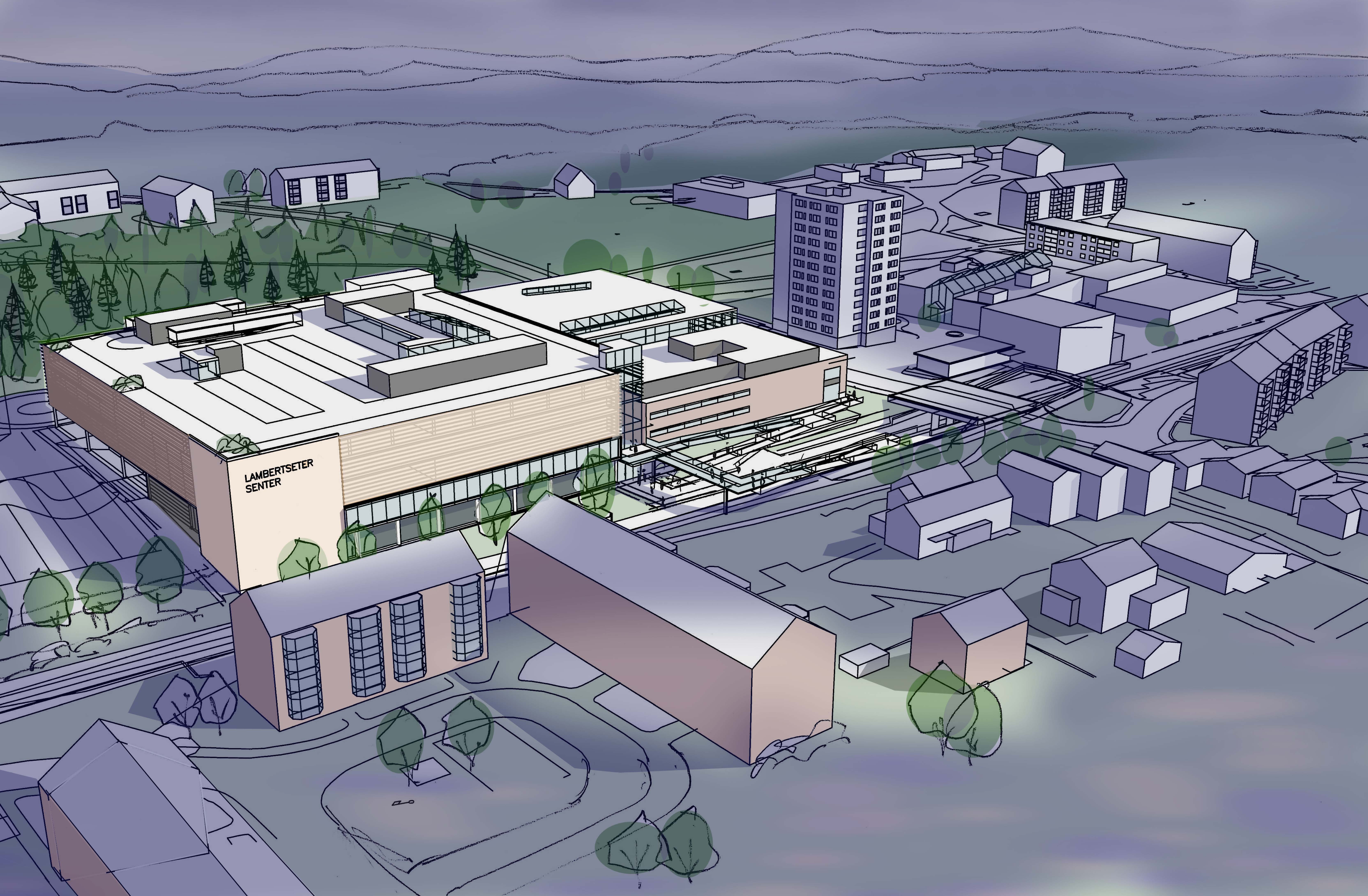 Skisse - perspektiv 2