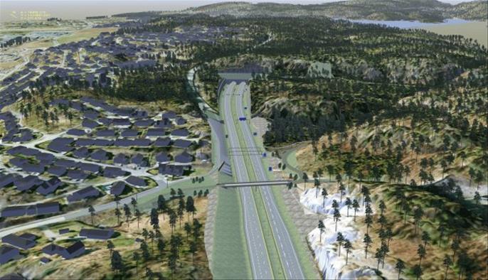 Bommestad og sydover