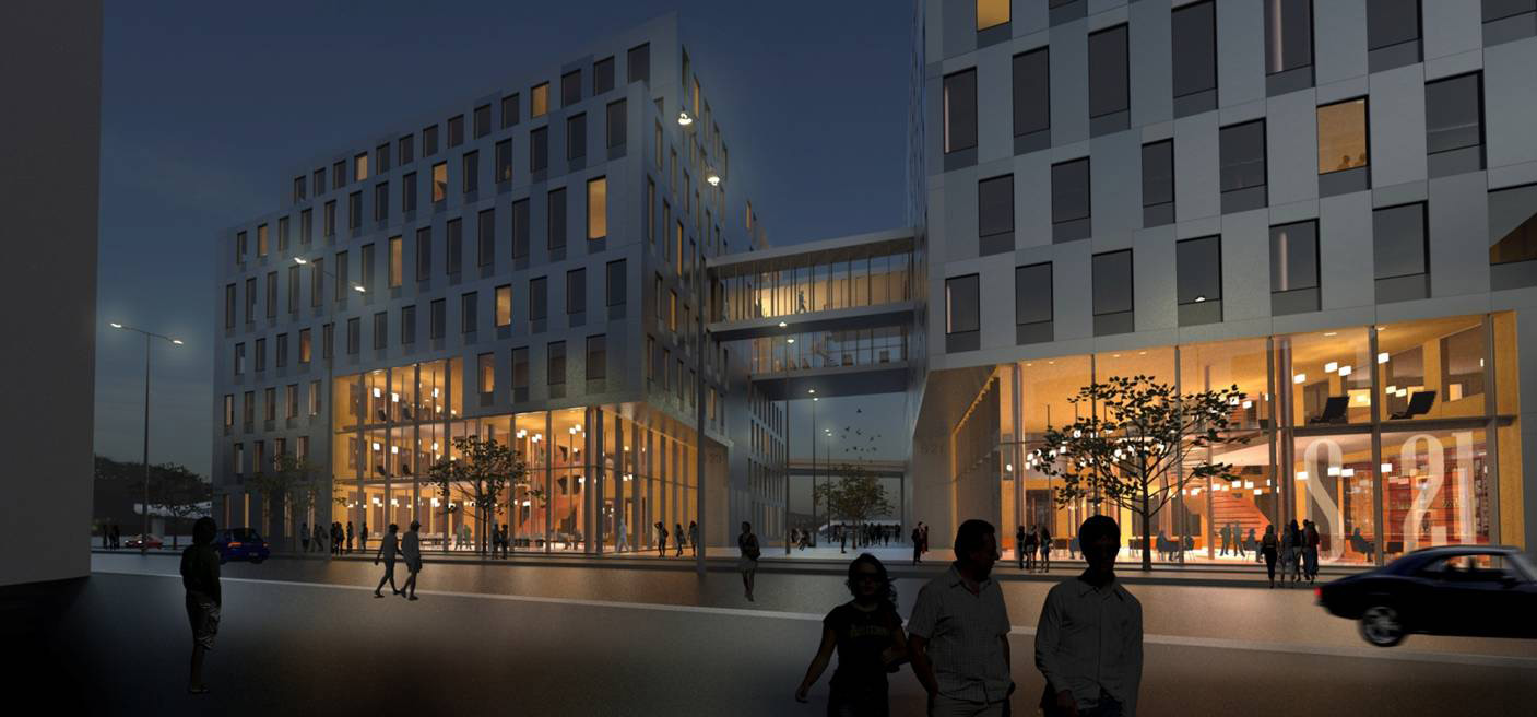 Skissetegning Schweigaardsgt 21-23