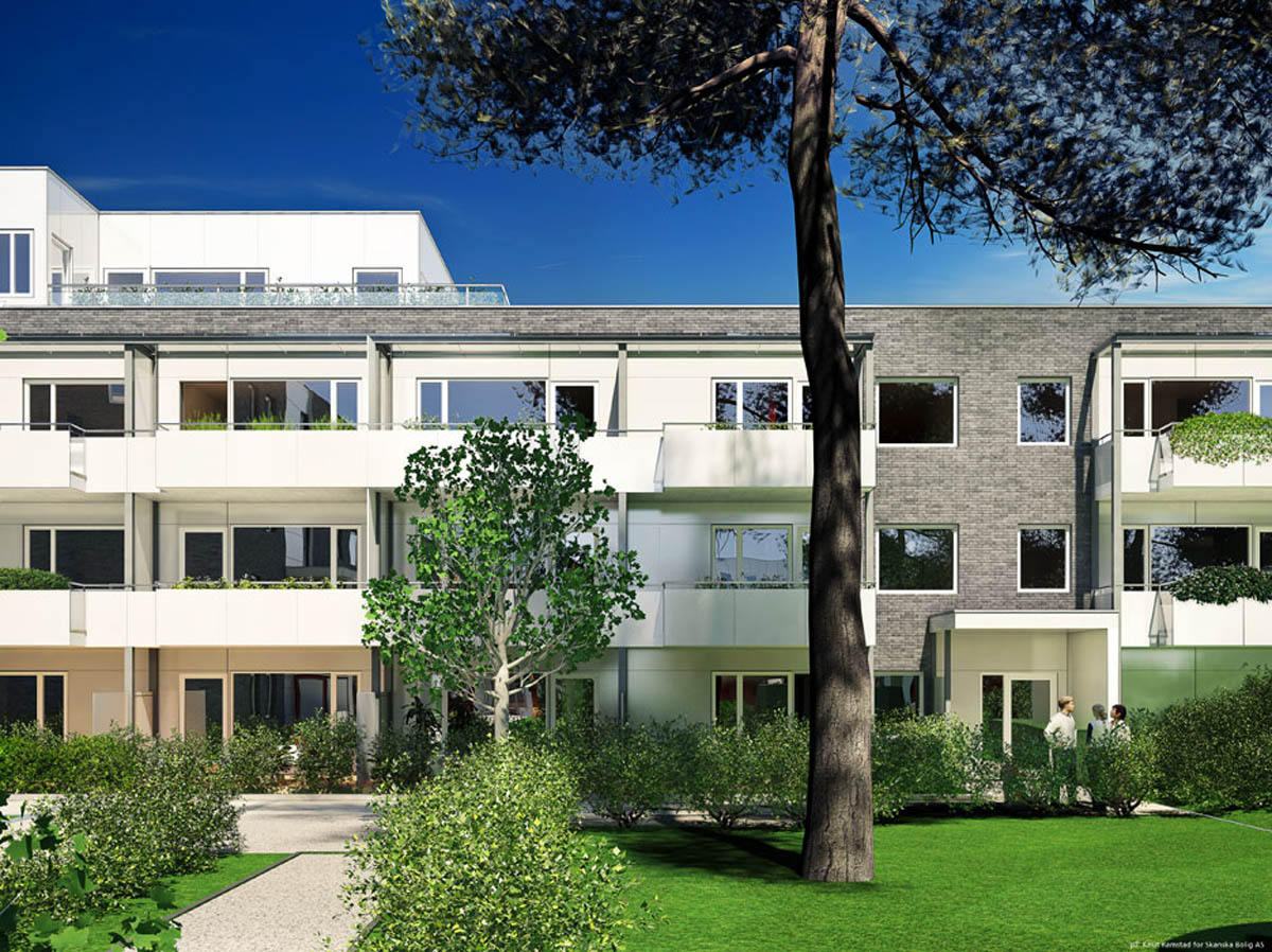 Arneberg hage - fasade