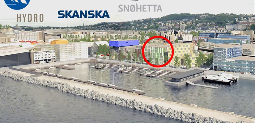 Brattørkaia i Trondheim Brattørkaia i Trondheim