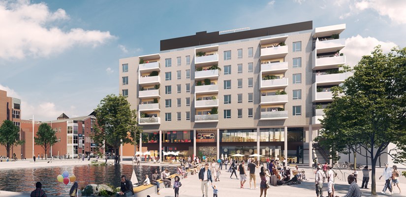 God salgsstart for Ensjø Torg God salgsstart for Ensjø Torg
