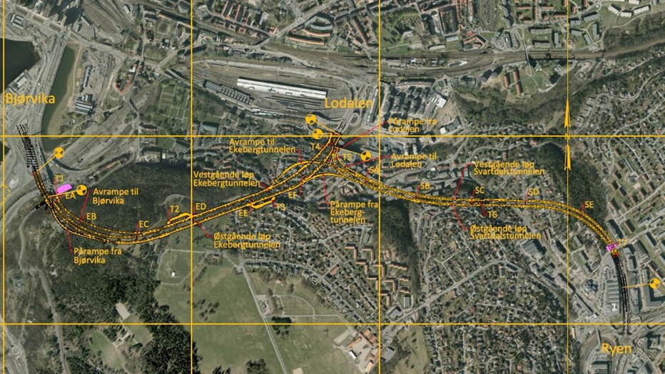 svartdalstunnelen kart E18 Ekeberg og Svartdalstunnelen, tunnelrehabilitering | svartdalstunnelen kart E18 Ekeberg og Svartdalstunnelen, tunnelrehabilitering |